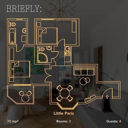 Apartmán Little Paris By Urbanesq Bukurešť Exteriér fotografie
